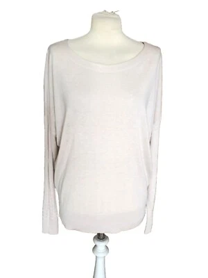 Jigsaw Lightweight wool blend cream jumper (Large) - Image 1 of 3