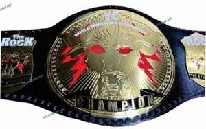 Rock Brahma Bull World Heavyweight Wrestling Championship Belt Adult Size 2mm - Picture 1 of 4