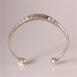13831 Tuareg Massives Silber Armband Agadez Niger - Bild 1 von 6