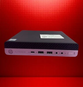 HP EliteDesk 800 G5 Mini PC i5-9500T 16GB 256GB SSD Windows 11 Pro SFF Desktop - Afbeelding 1 van 5