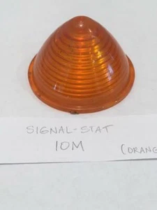 Amber Orange Signal Stat 10M Beehive Marker Light Lamp Lens Cover Truck 3 - Picture 1 of 2