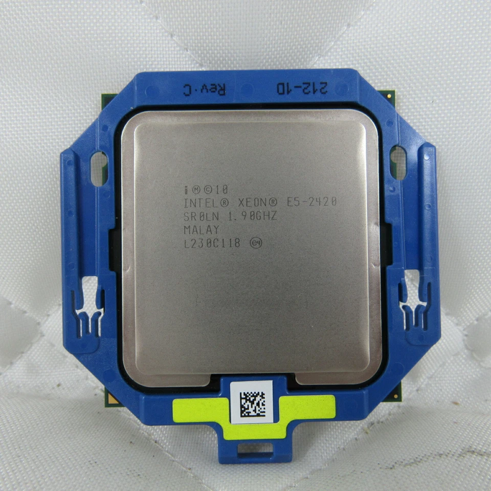 HP SERVER XEON E5-2420 6-CORE 1.9GHZ PROCESSOR WITH BRACKET 676947-001 SR0LN - Image 1 of 1