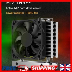M.2-THREE M.2 2280 SSD Heatsink PCIe4.0/5.0 Hard Disk Heat Sink for Desktop PC - Picture 1 of 8