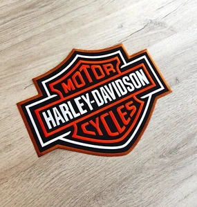 BIG Patch dorsal HARLEY DAVIDSON écusson XXL 29.5cm x 24.5cm moto biker 🏍️ - Imagen 1 de 4