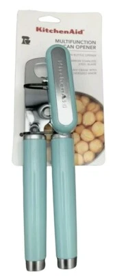 KitchenAid Multi Function Can Opener Aqua Sky New - Image 1 of 2