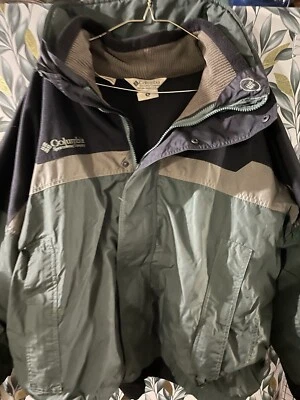 Vintage Columbia Jacket Men’s XL Green Bugaboo 3 In 1  Fleece Coat - Image 1 of 4