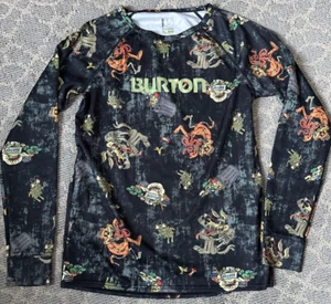 Burton Youth XL Black Monster Graphic Dryride Shirt - Picture 1 of 6