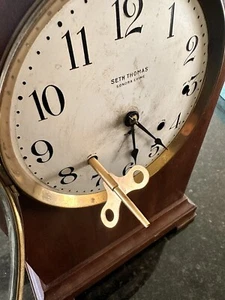 USA Key For 89 & No. 119 Series Sonora Movements Seth Thomas Chime Mantel Clock - Picture 1 of 3