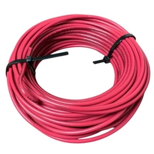 New 100’ Red Pink 10 AWG THHN THWN Stranded Copper Alan Wire - Open Box - Picture 1 of 3