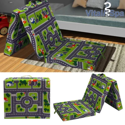 Klappmatratze Faltmatratze Reisematratze Gästebett Spielteppich Bett 190x70x10cm - Bild 1 von 4