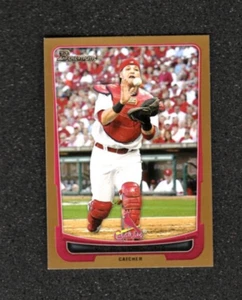 YADIER MOLINA 2012 Bowman GOLD #18 St. Louis Cardinals - Picture 1 of 2