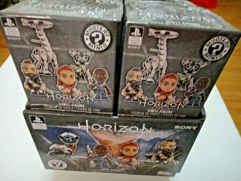 Funko Mystery Minis HORIZON Zero Dawn Mystery Pack CASE OF 12 SEALED w/ display Cover
