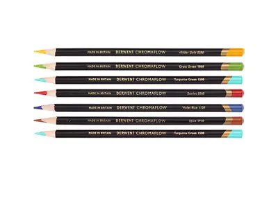 Derwent Chromaflow Color Pencils- Single pencil - Choose the color - Image 1 of 2