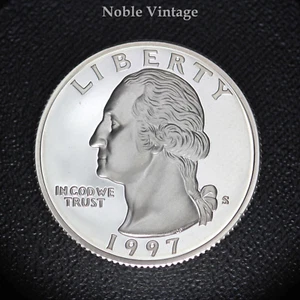 1997 S Proof Washington Quarter- From a Clad Proof Set - Picture 1 of 2