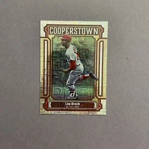 Lou Brock 2023 Donruss Cooperstown Holo Vector #CT2 St. Louis Cardinals - Picture 1 of 2