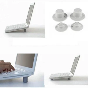 2X Small 2X Big Anti-slip Plastic Notebook Laptop Cooling Pads Stand A:ti - Bild 1 von 6