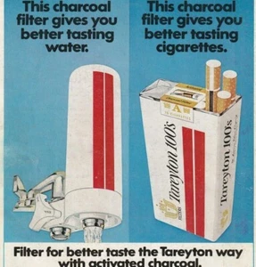 1972 Tareyton Cigarettes Original Magazine Vintage Print Ad Activated Charcoal - Picture 1 of 2
