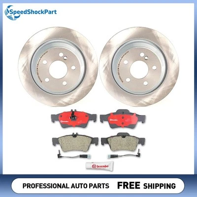 布雷博后盘式制动转子刹车片适用于 2003 - 2006 梅赛德斯 - 奔驰 CL500 — 第 1/4 张图片