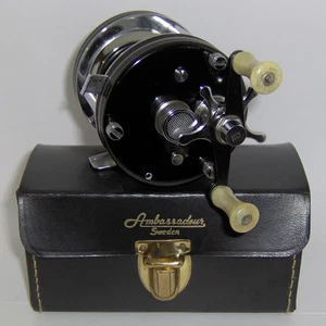 ABU GARCIA "AMBASSADEUR" 5000C LEVEL-WIND CASTING REEL MADE in SWEDEN a true GEM - Picture 1 of 19