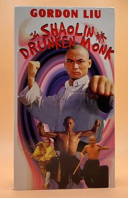The Shaolin Drunken Monk VHS 1997 Gordon Liu **Buy 2 Get 1 Free** - Image 1 of 3