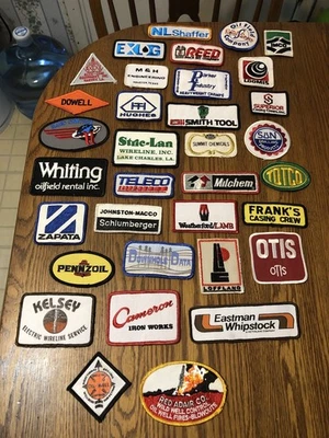Vintage Oil Field Patches, Lot Of 34 - Image 1 of 4