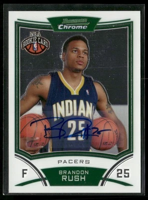 Bowman #182 Brandon Rush 2008-09 cromado Foto 1 de 2
