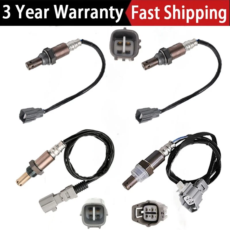 4x sensores de oxígeno aguas arriba + abajo para Lexus RX400H 2006-2008 3,3 L V6 ELÉCTRICO/GAS Foto 1 de 4