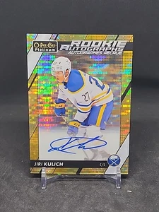 2023-24 platinum jiri kulich seismic gold auto /25 - Picture 1 of 3