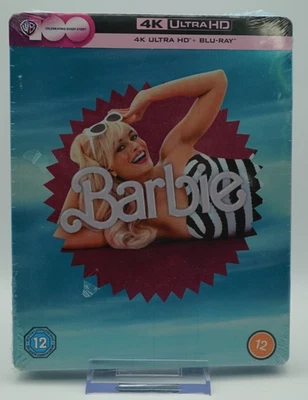 Barbie / 4K UHD / Blu Ray / Steelbook / New / Sealed / Margot Robbie - Image 1 of 3