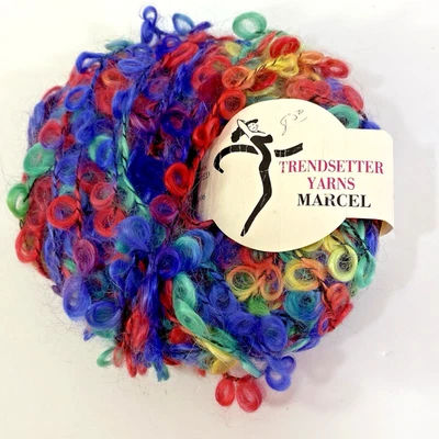 Trendsetter Yarns MARCEL Multicolor #8 Boucle 50g 45yd 97% Mohair 3% Polyester - Image 1 of 4