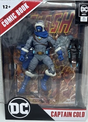Figura de acción DC Direct CAPTAIN COLD exclusivo cómic flash Foto 1 de 3