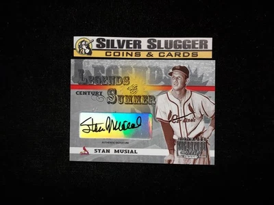 2003 Stan Musial Donruss Signature Series Legends of the Summer Auto /100 Cards - Image 1 of 2