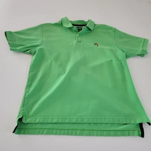 Vintage Chaps Ralph Lauren limettengrün Piqué Polo Größe Large Baumwolle EUC 90er Jahre Y2K - Bild 1 von 7