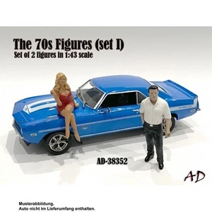 Figuren Set - 70`s Style #2 - - American Diorama 1:43 - Picture 1 of 6