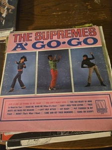 The Supremes "A' Go Go" Vinyl Record LP - Picture 1 of 1
