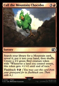 Call the Mountain Chocobo Final Fantasy MTG - NM - Bild 1 von 1