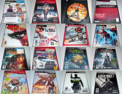 Lote de juegos PS3 - 14 Call of Duty, Battle Field, Shooter, Deportes, Mucho más CPICS Foto 1 de 4
