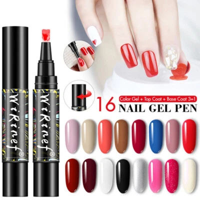 Nagellack Gelstift Pailletten Nägel Semi Permanent Uv Gel Lack Lack Manicu , - Bild 1 von 4
