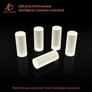 PS; Scintillatore in plastica dia.3x30mm tutti i lati cristallo scintillante lucido - Foto 1 di 1