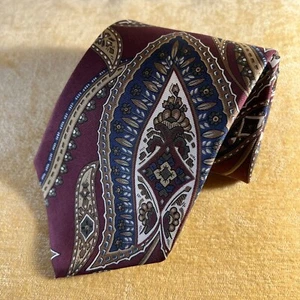 VTG Christian Dior Monsieur Neck Tie 100% Silk Multicolor Italy . - Picture 1 of 10