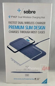 Tylt Sabre Fast Charge 15W Dual Wireless Charger Slim Charging Mat -Universal - Picture 1 of 6
