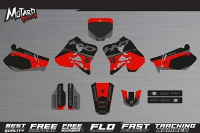 Kit Gráficos para Honda CR 125 R 1995 1996 1997 Calcomanías Pegatinas por Motard Design Foto 1 de 3