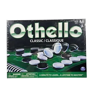 Classic Othello Board Game by Spin Master, 2-Player Strategy for Ages 7+, STEM  - Picture 1 of 4