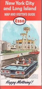 Mapa de ruta Esso 1964: Nueva York y Long Island NOS - Imagen 1 de 1