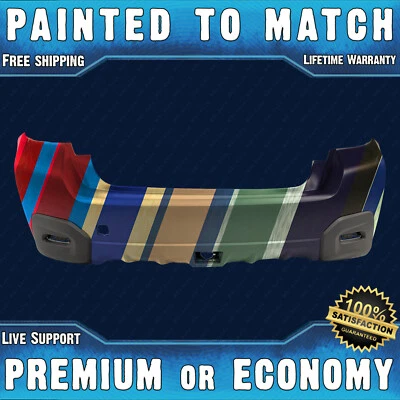 NEW Painted To Match - Rear Bumper Replacement for 2013-2017 Subaru XV Crosstrek Foto 1 de 4