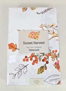 NEW - Benson Mills SUNSET HARVEST Easy Care Spillproof OBLONG 60x120 Tablecloth - Picture 1 of 5