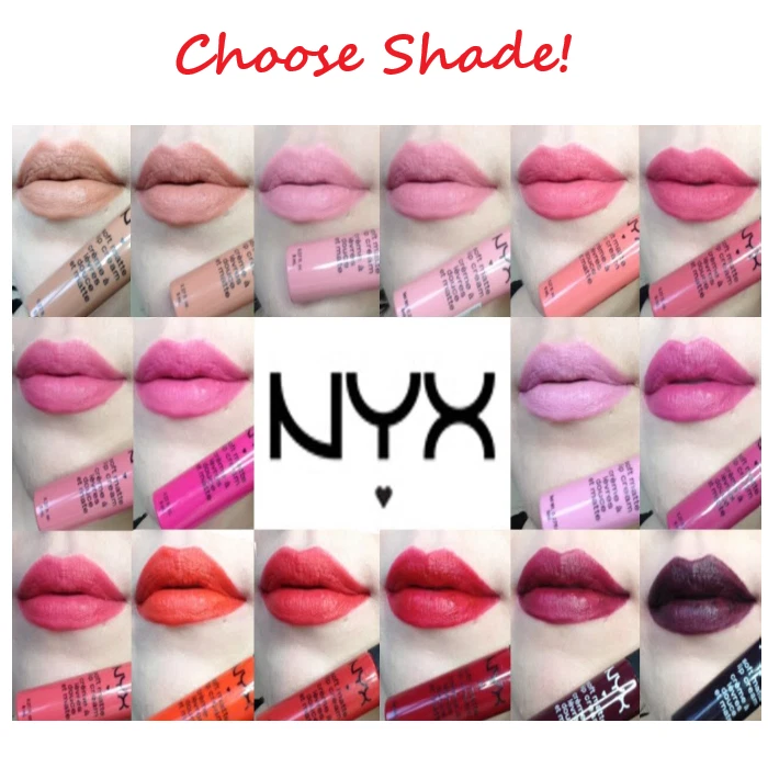 NYX - Soft Matte Lip Cream High Pigmented Cream Lipstick 8 mL - CHOOSE COLOR: - Imagen 1 de 1
