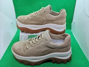 BRONX Baisley Women's Tan Lifestyle Shoes Casual Athletic Sneakers Size 39/8 - Picture 1 of 12