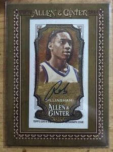 2024 TOPPS ALLEN GINTER ROB DILLINGHAM MINI FRAMED AUTO ROOKIE - Picture 1 of 2