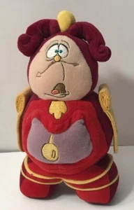 Disneyland World Beauty & the Beast "Cogsworth" 9" Plush vintage - Picture 1 of 3